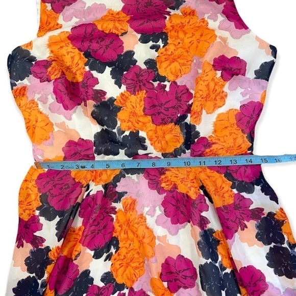 NWT Maison Jules Floral Fit and Flare Dress sz M - Picture 10 of 14